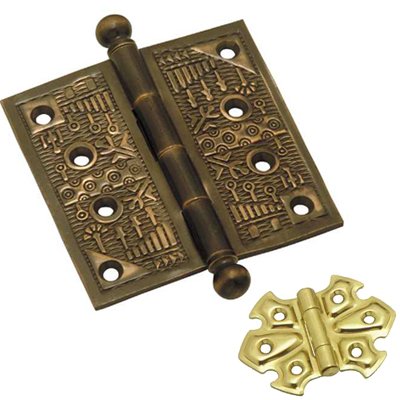Solid Brass Decorative Hinges